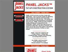 Tablet Screenshot of paneljacks.com